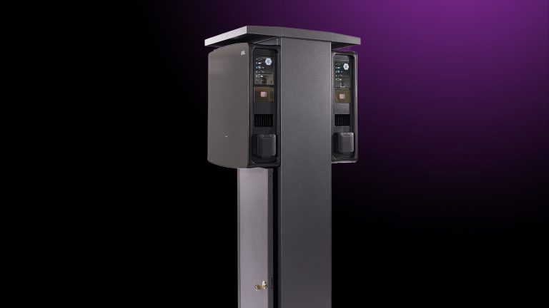 Abbildung des TankE Power Hub System mit zwei Wallboxen